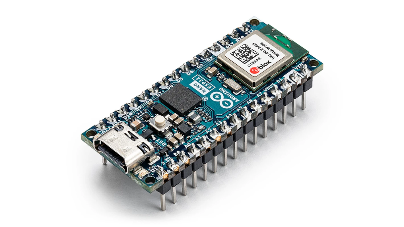 Arduino Nano ESP32 – Soldered Headers, Dual-Core, IoT Ready