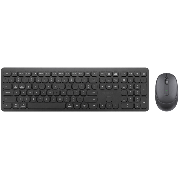 VolkanoX Ignite Bluetooth Wireless Keyboard and Mouse Combo - Graphite