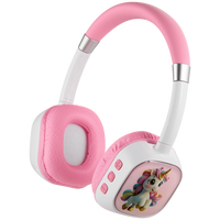 Volkano Wonder Bluetooth Wireless Headphones - Pink