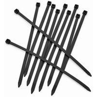 Ellies Cable Tie 7.9mm X 400mm - 50 PACK SIZE - BK