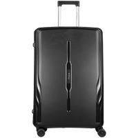 Travelwize Clipper PP 75cm 4-Wheel Spinner Luggage Black