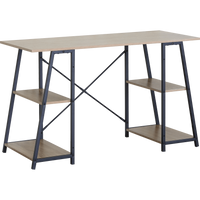 Everfurn Jordan Office Desk with 4 Shelves