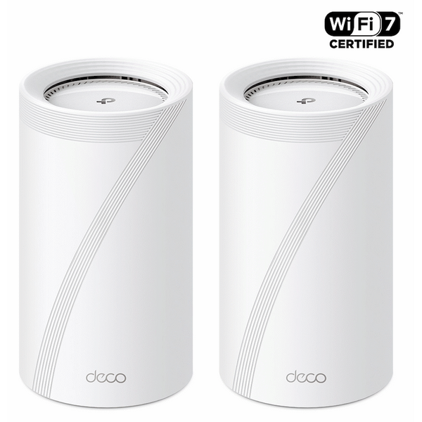 TP-Link Deco BE85 (2-Pack) BE19000 Tri-Band Whole Home Mesh Wi-Fi 7 System