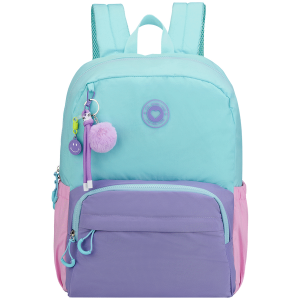 Loop Love Pastel Colour Block Backpack Mint