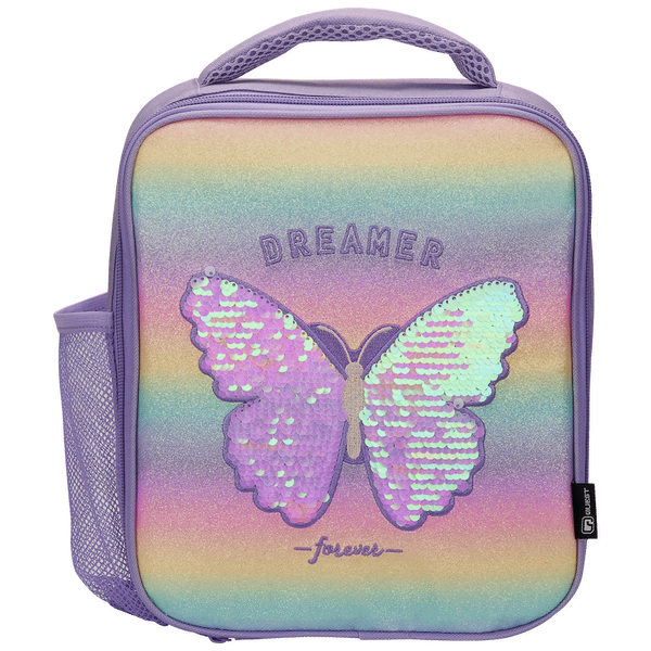 Quest Butterfly Deluxe Lunch Cooler - Purple