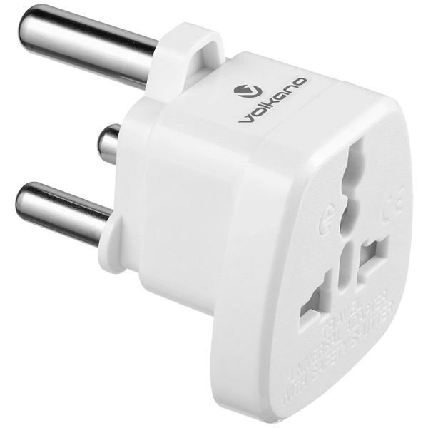 Volkano Traveller SA series travel plug UK/other socket to 15A SA plug