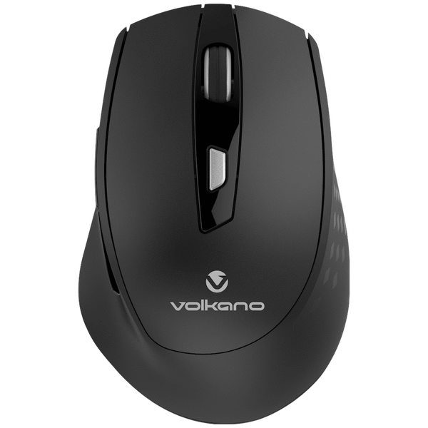 Volkano Chrome Series Wireless Mouse - Black