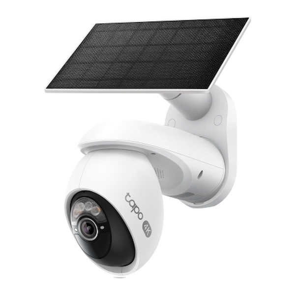 Solar-Powered Pan/Tilt Security Camera Kit