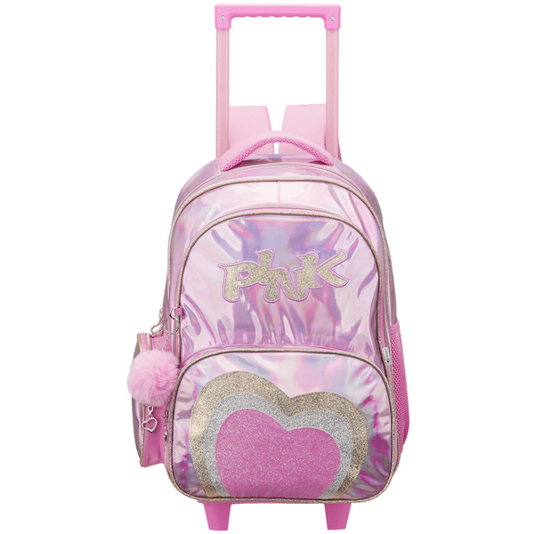 Quest Mirror-Glitz Trolley Backpack - Pink
