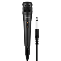 Volkano Vocal Series ABS Wired Microphone - Black