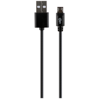 Pro Bass Power Series Boxed Round Micro USB Cable - Black