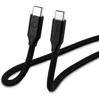 Volkano Weave Series Type-C to Type-C Cable 3m 60w - Black