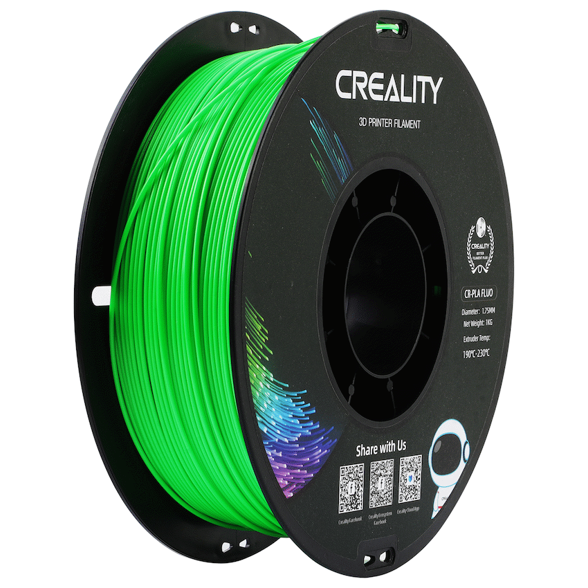 Creality PLA Filament Fluorescent Green 1Kg