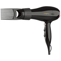 Elektra Ebony Power Comb Hairdryer