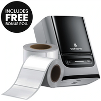 Volkano LabelPro Duo Series Thermal Dual Size Label Printer Combo