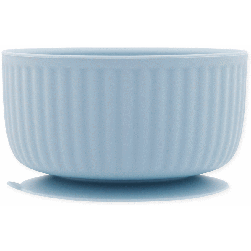 Echo Baby Silicone Suction Bowl - Powder Blue