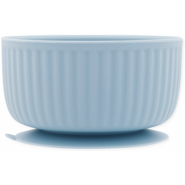 Echo Baby Silicone Suction Bowl - Powder Blue