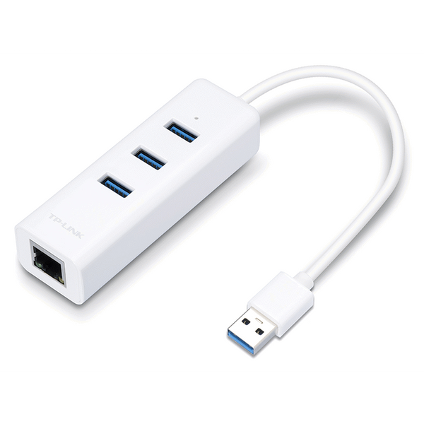 TP-Link UE330 USB 3.0 to Gigabit Ethernet Network Adapter with 3-Port USB 3.0 Hub