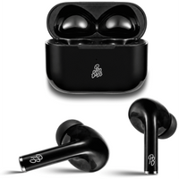 Pro Bass Pulse Buds True Wireless Earphones with Charging Case - Black