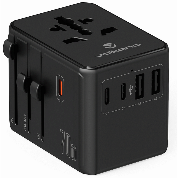 Volkano Jetsetter series 70W PD Travel Adaptor