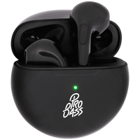 Pro Bass Future Series True Wireless Earphones with Charging Case - Black