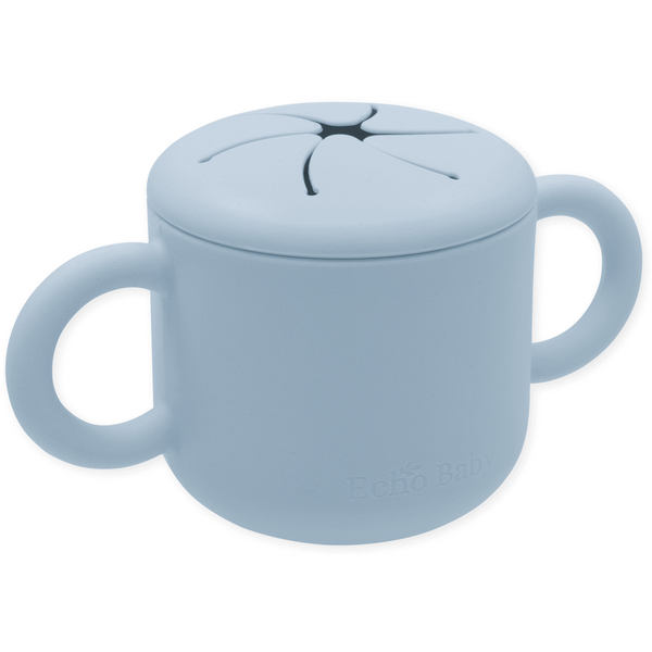 Echo Baby Silicone Snack Cup - Powder Blue
