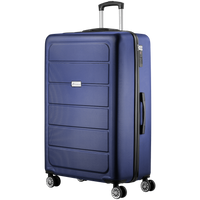 Travelwize Maple ABS 85cm 4-Wheel Spinner Luggage - Navy