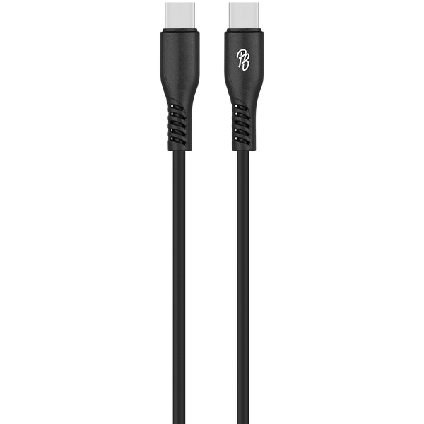 Pro Bass Fuse Series 1m Type-C to Type-C Cable - Black