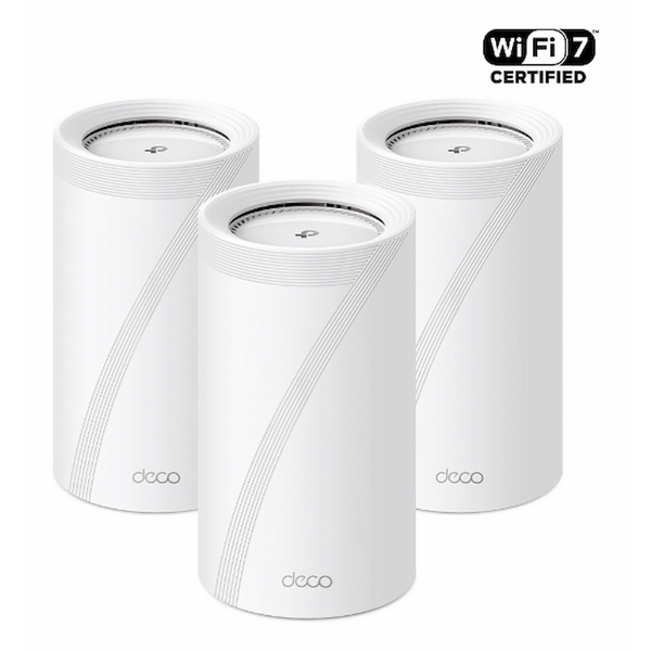 TP-Link Deco BE65 (3-Pack) BE9300 Whole Home Mesh Wi-Fi 7 System