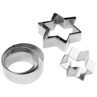 Kitchen Inspire Cookie Cutters Stars ( Order in Qty of 6)
