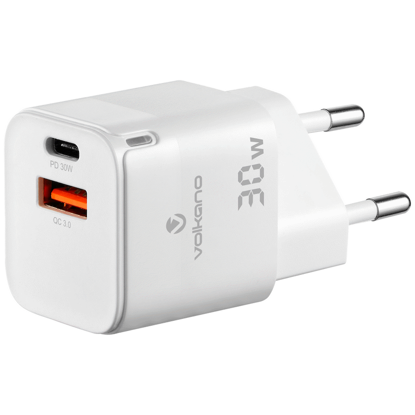 Volkano Potent Pro 30W Dual Wall Charger