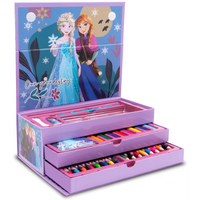 43 PC COLOURING STATIONERY SET - FROZEN