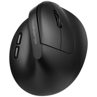 Volkano Curve Series Ergonomic Bluetooth Wireless mouse - Black