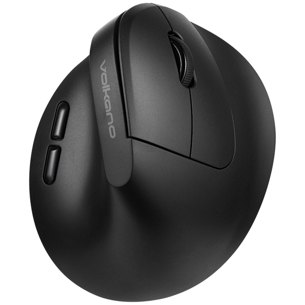 Volkano Curve Series Ergonomic Bluetooth Wireless mouse - Black