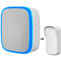 Ellies Secure Series - Wireless Kinetic Doorbell - AC Receiver and Kinetic transmitter - WT