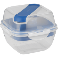 LocknLock To Go 3in1 salad box 950ml bl ( Order in Qty of 8)