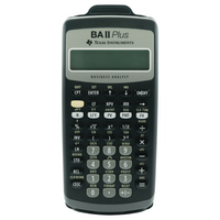Texas Instruments BA ii Plus Financial Calculator