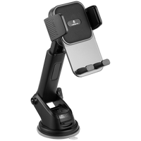 Volkano Secure Series Car Vent, Dash & Windshield Mount Phone Holder - Black