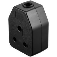 Switched Rubber Double Janus Coupler - BK