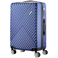 Travelwize Astra ABS 77cm 4-Wheel Spinner Luggage - Navy
