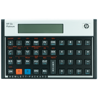 HP 12C Platinum Financial Calculator (Algebraic or RPN)