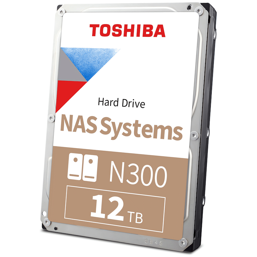 Toshiba N300 NAS Hard Drive 12tb SATA III (512mb/7200rpm)