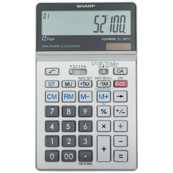 Sharp EL387V Multi-Function Calculator