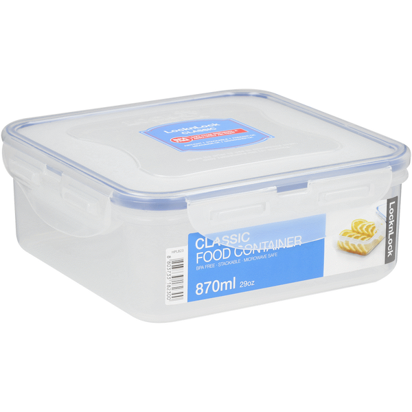 LocknLock square container 870ml ( Order in Qty of 6)