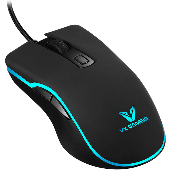 VX Gaming Hypnos Series Gaming Mouse with Rainbow Lighting