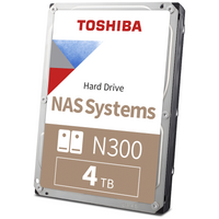 Toshiba N300 NAS Hard Drive 4TB SATA III  (512MB/7200RPM)
