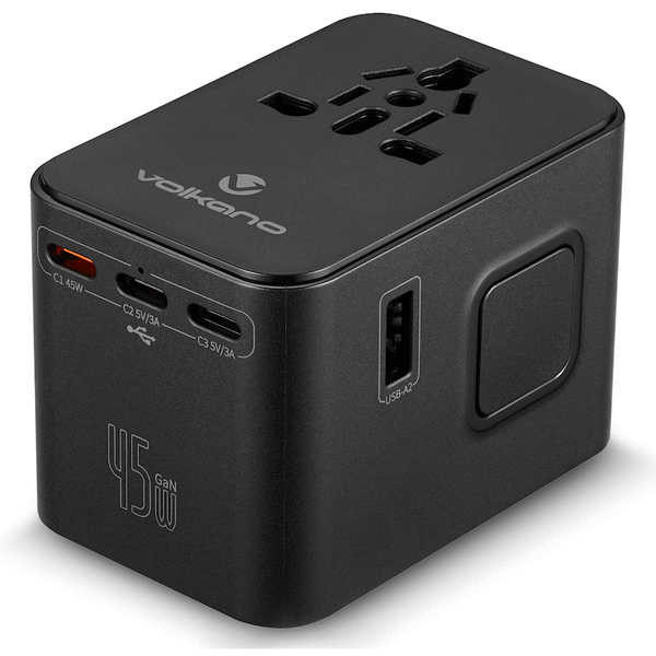 Volkano Jetsetter series 45W PD Travel Adaptor