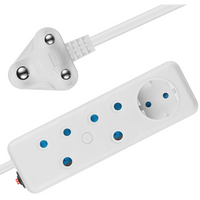 Ellies 3 Way Multiplug -0.5M