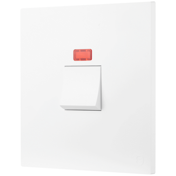 Ellies 50A 2 Pole Isolator Switch with P/Light 4x4 (100mmx100mm) -WT