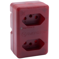 Switched High Surge 2-Way Network Router Safe Adaptor